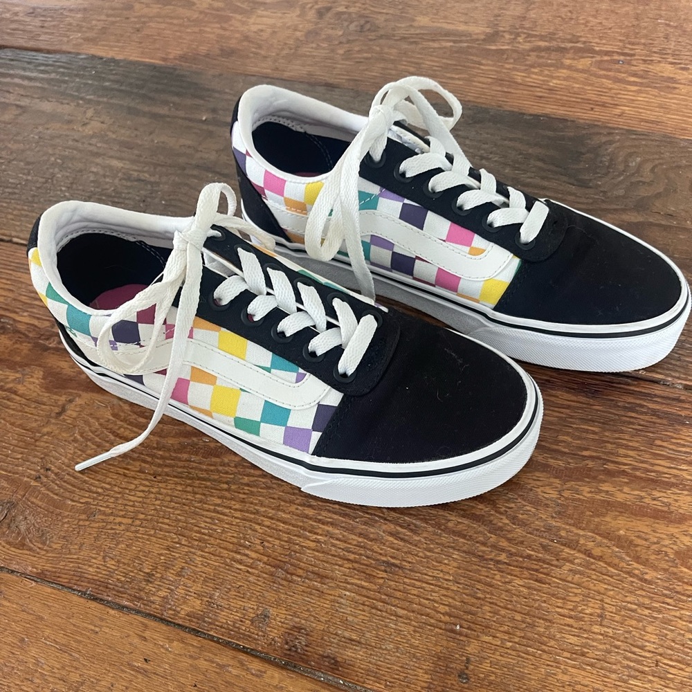 Vans Multicolor Checkered Sneakers